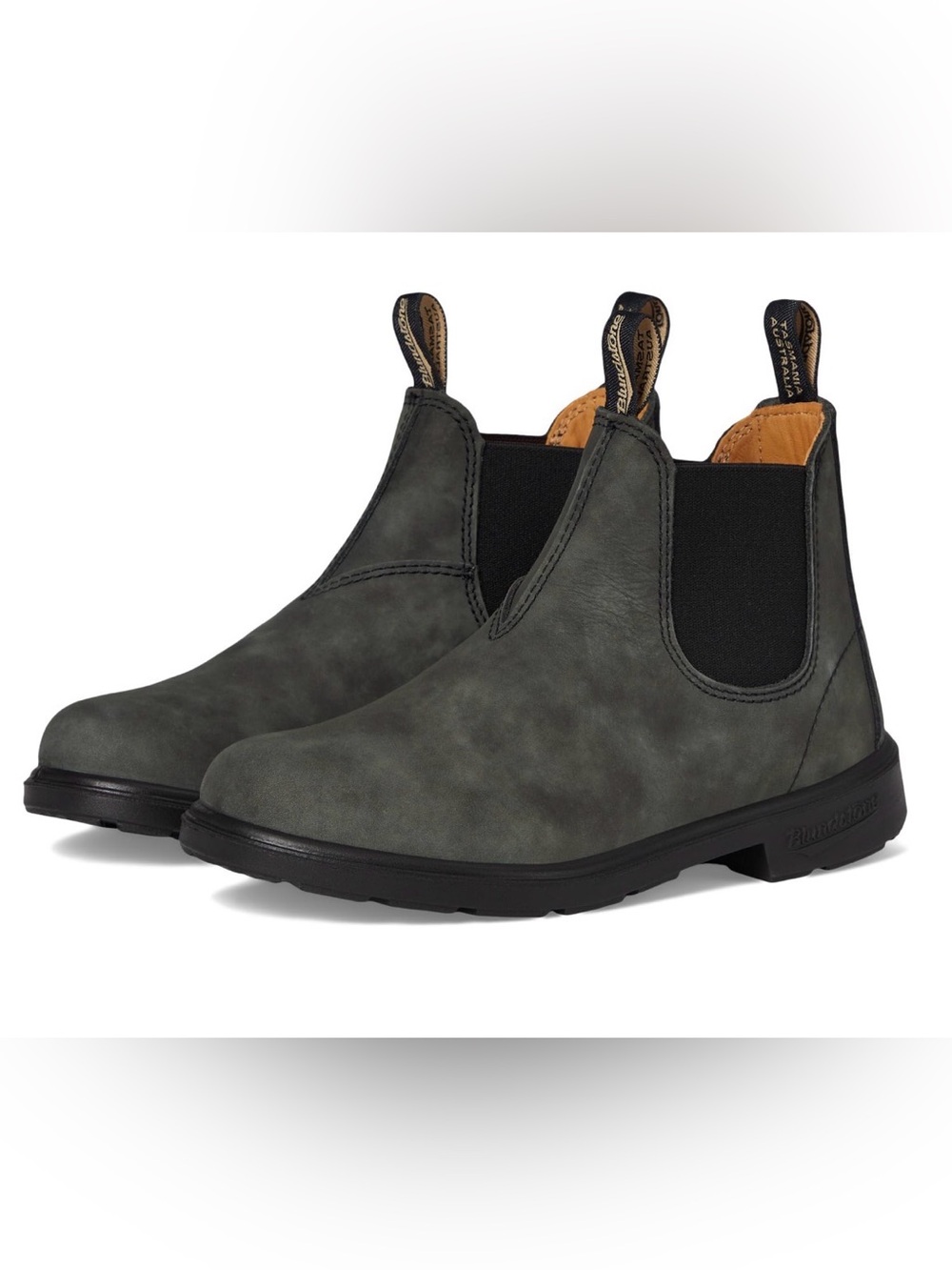 Blundstone Kids Chelsea Boot in Rustic Black